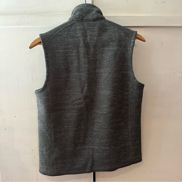 Patagonia Charcoal Sweater Fleece Full Zip Vest • Size: M - Picture 4 of 8
